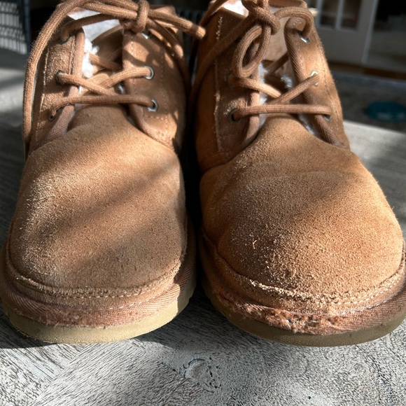 UGG Men’s Neumal Chukka Suede Lace Boots Size 10 - Picture 4 of 16
